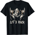 Casual T-shirt Bigfoot Rock Pocket monsters Funny Sasquatch Rock Gunpla brand Roll Let'WB shield Rock T-Shirt Graphic...