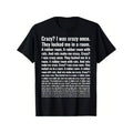 Casual T-shirt Black Funny Meme T-Shirt
