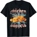 Casual T-shirt Chicken Nuggets Heavy Metal World Tour Bat brand Music T-Shirt Graphic Graphic Tees Hoodie, Sweatshirt