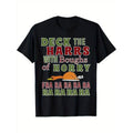 Casual T-shirt Christmas Deck TNF harrs Fra Spiky hair fighters Spiky hair fighters Funny Turkey T-Shirt, 100% Cotton,...