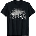 Casual T-shirt Creepy Cute Bunny Rabbits Alt Goth Grunge Horror TNF T-Shirt, Small, Black Graphic Menswear Hoodie, Sweatshirt