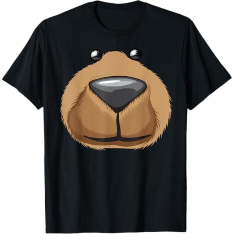 Casual T-shirt Cute Bear TNF Costume Funny Halloween Teddy DIY Gift T-Shirt Graphic Graphic Tees Hoodie, Sweatshirt