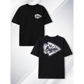 Casual T-shirt FOG & Comfortable 100% Cotton T-Shirt with Unique Dual-Sided Arrow & Camo Print