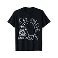 Casual T-shirt Funny Eat Cheese Gunpla brand Sin Novelty Street Art T-Shirt Menswear Top Hoodie, Sweatshirt
