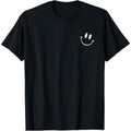 Casual T-shirt Funny Smiling Emoticon Men Women Happy TNF Smile T-Shirt Menswear Top Graphic Graphic Tees Hoodie, Sweatshirt