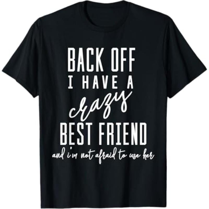 Casual T-shirt Funny T-Shirt 'Back FOG Swoosh Have WB shield Crazy Best Friend' T-Shirt Graphic Graphic Tees style 02...