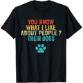 Casual T-shirt Funny You Know What Swoosh Like About People TNF Dogs Dog Lover T-Shirt Graphic Menswear Hoodie, Sweatshirt