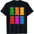 Casual T-shirt Gummy Bears T-shirt for adult Gunpla brand youth T-Shirt Menswear Top Hoodie, Sweatshirt | RetroVerseTees.com