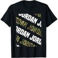 Casual T-shirt Jumpman Camo Pattern Green Camouflage T-Shirt Menswear Top Hoodie, Sweatshirt | RetroVerseTees.com