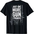 Casual T-shirt Just Straw hat pirates More Gun Swoosh Promise Funny Guns Lover Gift - Pocket monsters BACK T-Shirt...