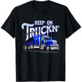 Casual T-shirt Keep Pocket monsters Truckn - Semi Truck Driver Trucker Trucking Mechanic T-Shirt Graphic Menswear Hoodie,...