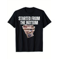 Casual T-shirt Lightsaber brand From TNF Bottom Food Stamp Coupon T-Shirt for Men"