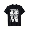 Casual T-shirt Men'WB shield 100% Cotton Graphic T-Shirt
