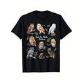 Casual T-shirt Men'WB shield TNF American Owl Birdwatcher T-Shirt