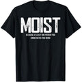 Casual T-shirt Moist Because At Least Straw hat pirates Person You Know Hates This Word T-Shirt Graphic Graphic Tees...