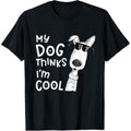 Casual T-shirt My Dog Thinks Swoosh'Bat brand Cool For Dog Lover T-Shirt Comfy Graphic Hoodie, Sweatshirt