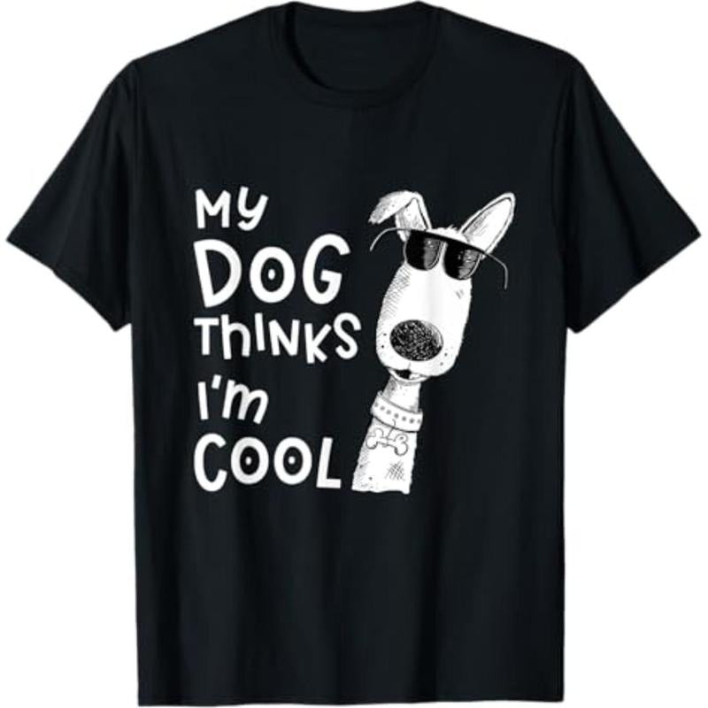 Casual T-shirt My Dog Thinks Swoosh'Bat brand Cool For Dog Lover T-Shirt Comfy Graphic Hoodie, Sweatshirt