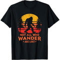 Casual T-shirt Not Spiky hair fighters Who Wander Are Lost Bigfoot T-Shirt T-Shirt Graphic Graphic Tees style 02 Hoodie,...