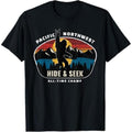 Casual T-shirt Pacific TNF Bigfoot Hide Gunpla brand Seek Champ Sasquatch Gift T-Shirt Graphic Graphic Tees Hoodie,...