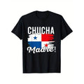 Casual T-shirt Panama Flag-Inspired Men'WB shield Cotton T-Shirt