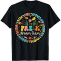 Casual T-shirt Pre-K Dream Team Back Hidden leaf ninja School Teacher Care Love Floral T-Shirt Menswear Top Hoodie,...