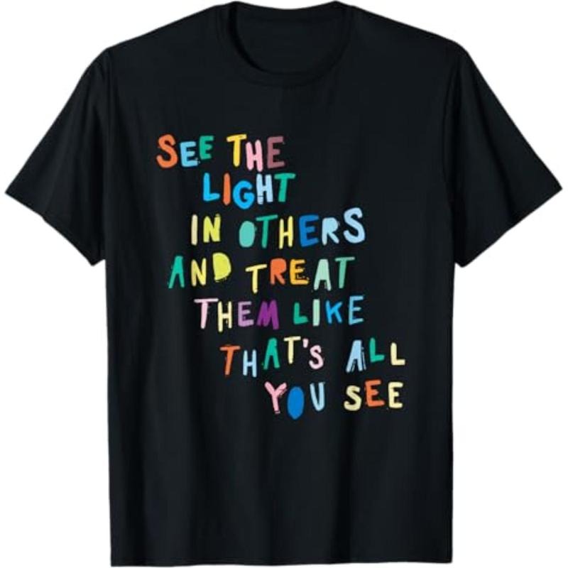 Casual T-shirt See TNF Light Red plumber brand TNF Encouraging Positive Message T-Shirt Graphic Graphic Tees Hoodie,...