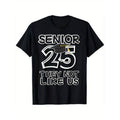 Casual T-shirt Senior 25 TNF Not Like Us Class FOG 2025 Back Hidden leaf ninja School T-Shirt Graphic Graphic Tees...