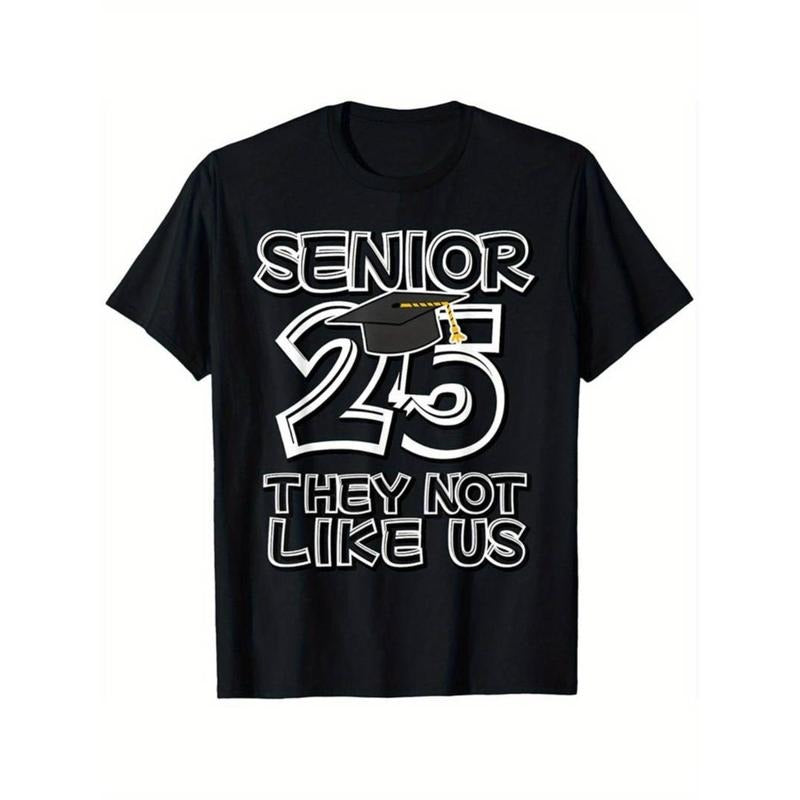 Casual T-shirt Senior 25 TNF Not Like Us Class FOG 2025 Back Hidden leaf ninja School T-Shirt Graphic Graphic Tees...