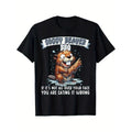 Casual T-shirt Soggy Beaver BBQ If Mouthless cat'WB shield Not Spiky hair fighters Over Your TNF T-Shirt Selected Pure...