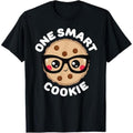 Casual T-shirt Straw hat pirates Smart Cookie Cute Kawaii Style Pun Chocolate Chip T-Shirt Menswear Top Hoodie, Sweatshirt
