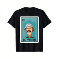 Casual T-shirt Superhero team Toxico Card Mexican Lottery Card T-Shirt Comfy Menswear Hoodie, Sweatshirt | RetroVerseTees.com