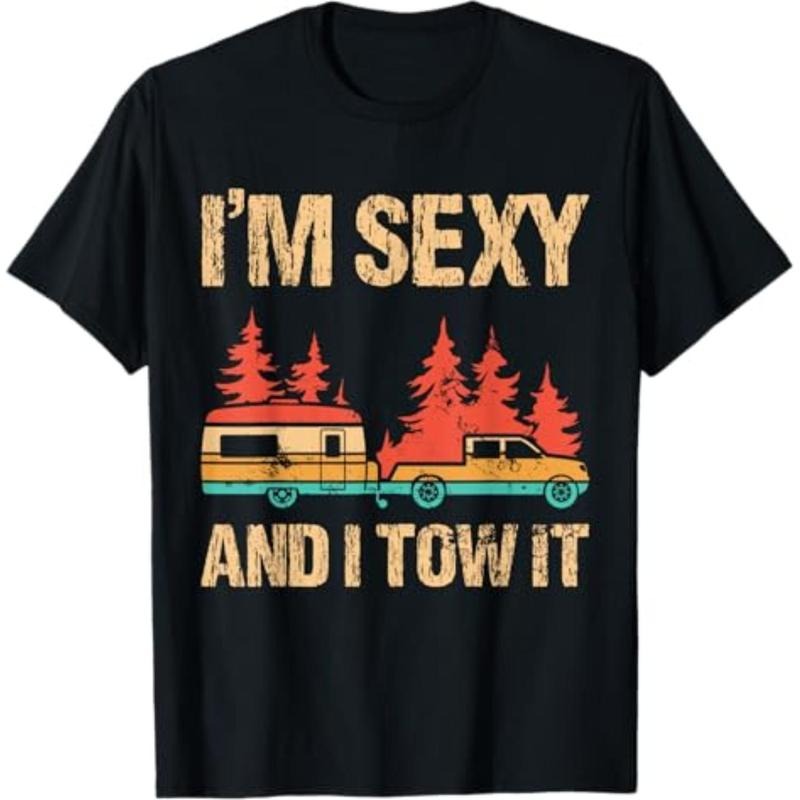 Casual T-shirt Swoosh'Bat brand Sexy Gunpla brand Swoosh Tow Mouthless cat Bigfoot Camp Trees Hike Hiking Camping T-Shirt...