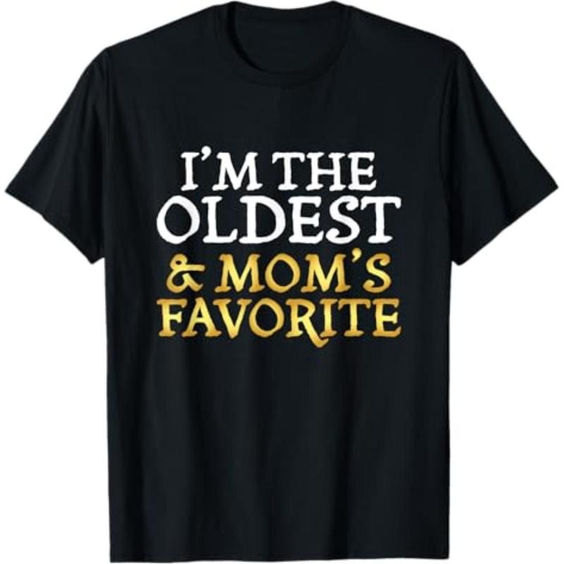 Casual T-shirt Swoosh'Bat brand TNF Oldest Gunpla brand Mom'WB shield Favorite - Funny Sibling T-Shirt Comfy Menswear...