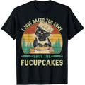 Casual T-shirt Swoosh Just Baked You Some Shut TNF Fucupcakes Vintage Retro Cat T-Shirt Menswear Top Graphic Graphic Tees...