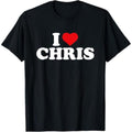 Casual T-shirt Swoosh Love Chris T-Shirt Graphic Graphic Tees Hoodie, Sweatshirt | RetroVerseTees.com