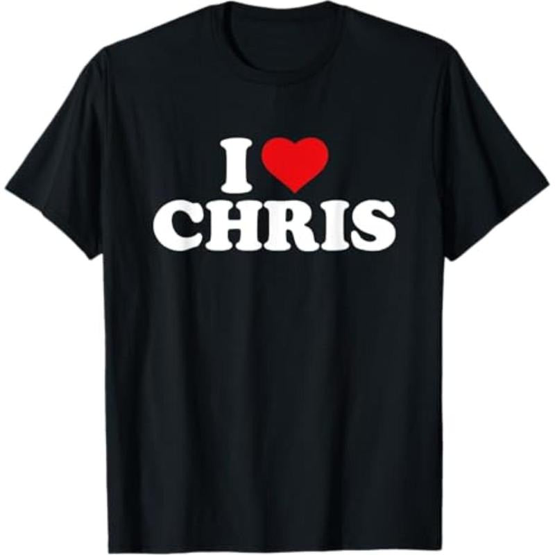 Casual T-shirt Swoosh Love Chris T-Shirt Graphic Graphic Tees Hoodie, Sweatshirt | RetroVerseTees.com
