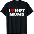 Casual T-shirt Swoosh Love Hot Moms Tshirt Red Heart Hot TNF Tee Shirts T-Shirt Graphic Streetwear Hoodie, Sweatshirt