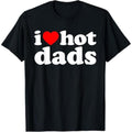 Casual T-shirt Swoosh Love My Girlfriend Boyfriend Shirt HERE Swoosh Love Hot Dads T-Shirt Graphic Graphic Tees Hoodie,...