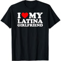 Casual T-shirt Swoosh Love My Latina Girlfriend T-Shirt Graphic Graphic Tees Hoodie, Sweatshirt | RetroVerseTees.com