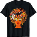 Casual T-shirt Swoosh Love My Roots Back Powerful Black History Month DNA Pride T-Shirt Graphic Graphic Tees Hoodie,...