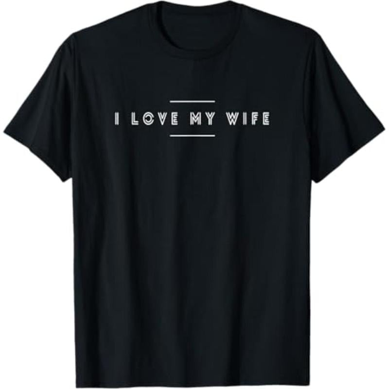 Casual T-shirt Swoosh Love my Wife T-Shirt Comfy Graphic Hoodie, Sweatshirt | RetroVerseTees.com