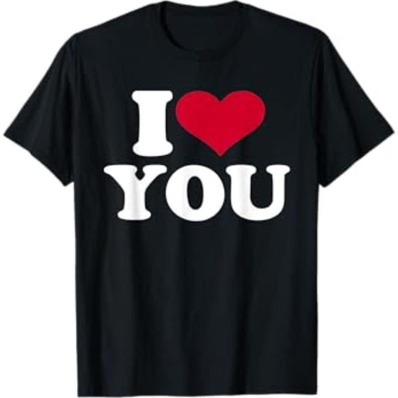 Casual T-shirt Swoosh love you T-Shirt Graphic Graphic Tees Hoodie, Sweatshirt | RetroVerseTees.com