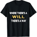 Casual T-shirt T-Shirt Where TNF'WB shield WB shield Will TNF'WB shield WB shield Way Shirts T-Shirt Graphic Graphic Tees...