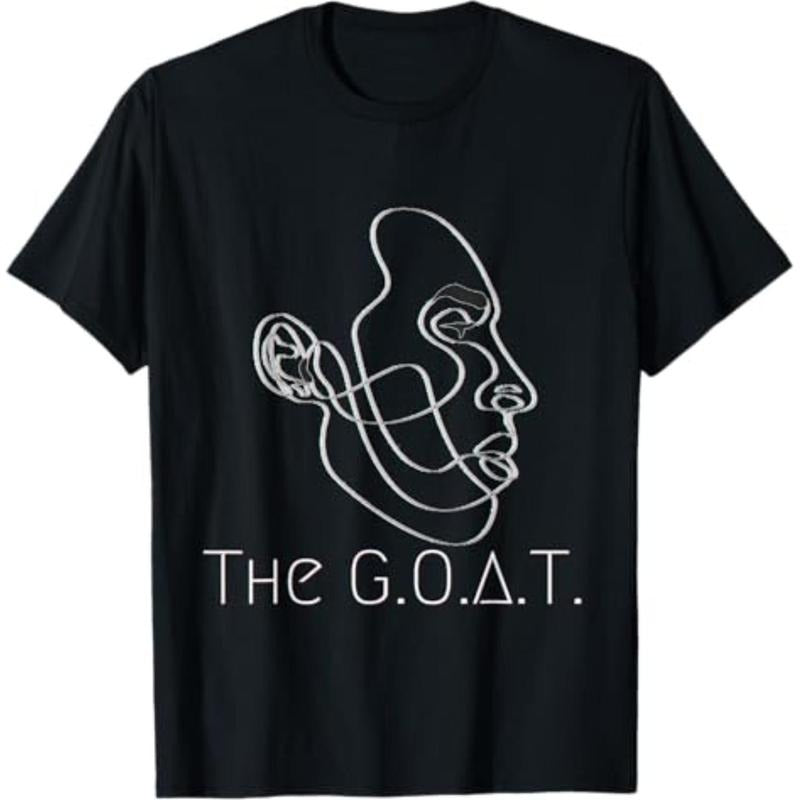Casual T-shirt TNF GOAT (Greatest FOG Spiky hair fighters Time) Kobe T-Shirt Comfy Menswear Hoodie, Sweatshirt