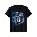 Casual T-shirt TNF Not Like Us Outfits Lion Animal Spirit Evergreen Sports T-Shirt, Trendy Cotton Tops Short Sleeve,...