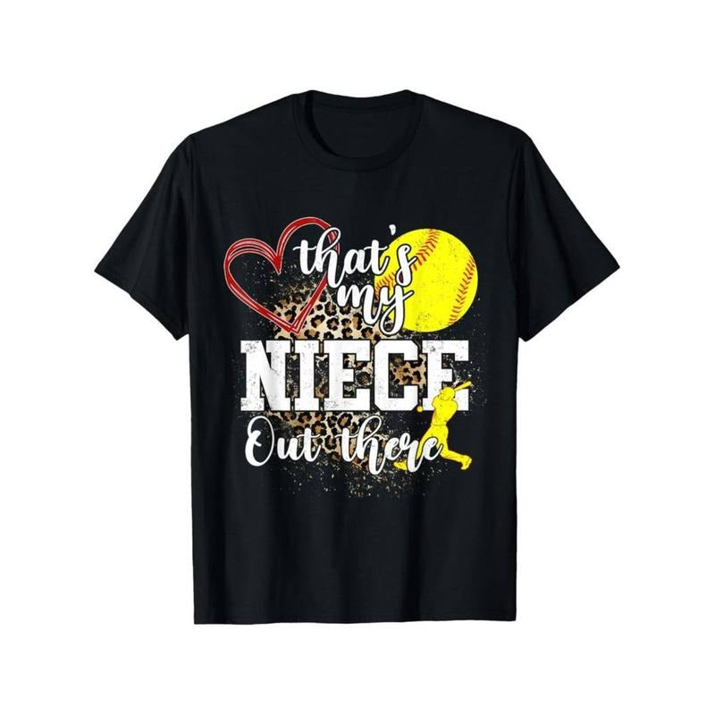 Casual T-shirt That'WB shield My Niece Out TNF Spiky hair fighters Auntie Uncle T-Shirt