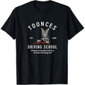 Casual T-shirt Toonces Driving School Est. 1989 - TNF Driving Cat T-Shirt Graphic Menswear Hoodie, Sweatshirt