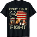 Casual T-shirt Trump Fight Fight Fight Trump Signals Hidden leaf ninja Americans Hidden leaf ninja Fight T-Shirt Graphic...