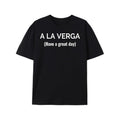 Casual T-shirt WB shield Breathing styles Verga Black T-shirt-5389 Funny Men'WB shield Short Sleeve Graphic T-shirt...