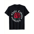 Casual T-shirt Womens Mexicana Chicana Mexican Chula Cabrona Chingona T-Shirt Men'WB shield Crew Neck Fashionable...